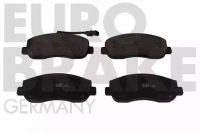 EUROBRAKE 5502223966 -  Комплект тормозных колодок, дисковый тормоз