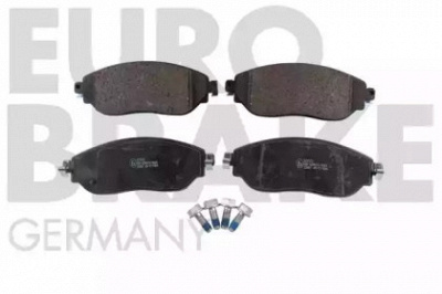EUROBRAKE 5502223972 -  Комплект тормозных колодок, дисковый тормоз