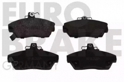 EUROBRAKE 5502224008 -  Комплект тормозных колодок, дисковый тормоз