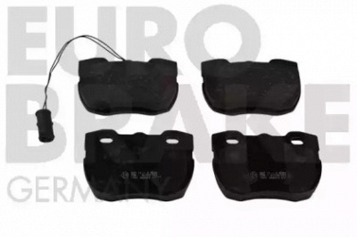 EUROBRAKE 5502224014 -  Комплект тормозных колодок, дисковый тормоз