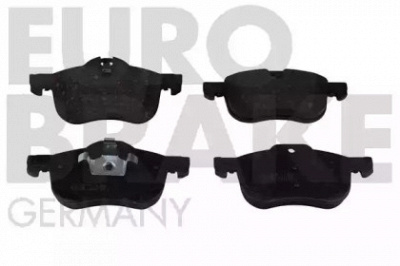 EUROBRAKE 5502224019 -  Комплект тормозных колодок, дисковый тормоз