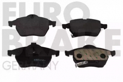 EUROBRAKE 5502224108 -  Комплект тормозных колодок, дисковый тормоз