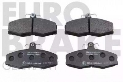 EUROBRAKE 5502224303 -  Комплект тормозных колодок, дисковый тормоз