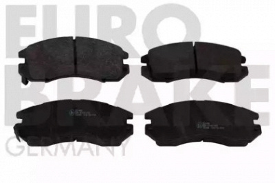 EUROBRAKE 5502224406 -  Комплект тормозных колодок, дисковый тормоз