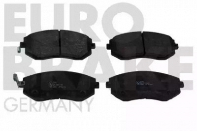 EUROBRAKE 5502224413 -  Комплект тормозных колодок, дисковый тормоз