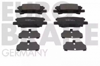 EUROBRAKE 55022245101 -  Комплект тормозных колодок, дисковый тормоз