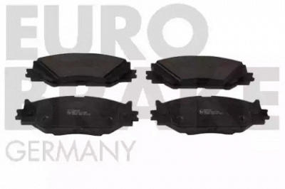 EUROBRAKE 55022245102 -  Комплект тормозных колодок, дисковый тормоз