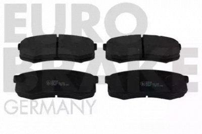 EUROBRAKE 5502224538 -  Комплект тормозных колодок, дисковый тормоз