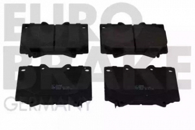 EUROBRAKE 5502224548 -  Комплект тормозных колодок, дисковый тормоз