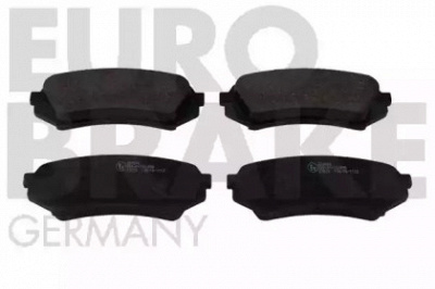 EUROBRAKE 5502224549 -  Комплект тормозных колодок, дисковый тормоз