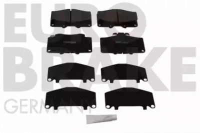 EUROBRAKE 5502224561 -  Комплект тормозных колодок, дисковый тормоз