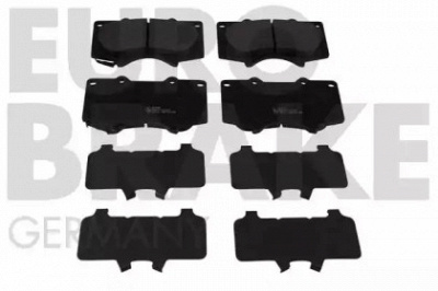 EUROBRAKE 5502224569 -  Комплект тормозных колодок, дисковый тормоз