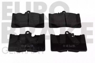 EUROBRAKE 5502224573 -  Комплект тормозных колодок, дисковый тормоз