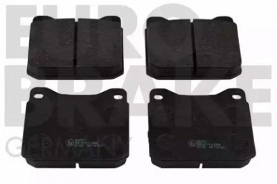 EUROBRAKE 5502224707 -  Комплект тормозных колодок, дисковый тормоз