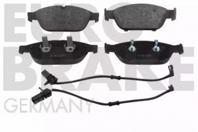 EUROBRAKE 55022247106 -  Комплект тормозных колодок, дисковый тормоз