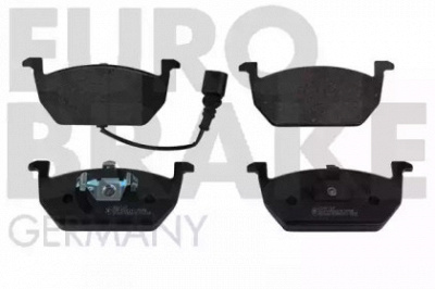 EUROBRAKE 55022247119 -  Комплект тормозных колодок, дисковый тормоз