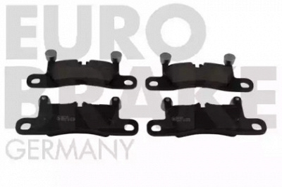EUROBRAKE 55022247120 -  Комплект тормозных колодок, дисковый тормоз