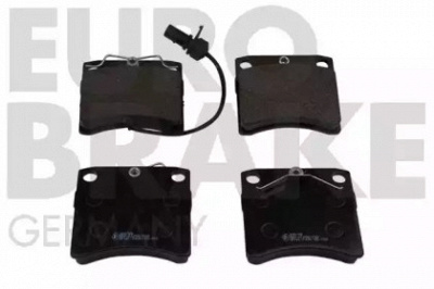 EUROBRAKE 5502224748 -  Комплект тормозных колодок, дисковый тормоз
