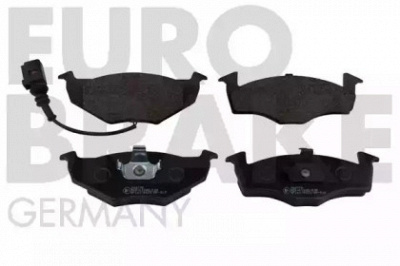 EUROBRAKE 5502224778 -  Комплект тормозных колодок, дисковый тормоз