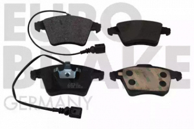 EUROBRAKE 5502224783 -  Комплект тормозных колодок, дисковый тормоз