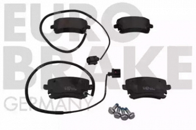 EUROBRAKE 5502224786 -  Комплект тормозных колодок, дисковый тормоз