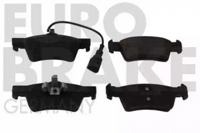 EUROBRAKE 5502224789 -  Комплект тормозных колодок, дисковый тормоз