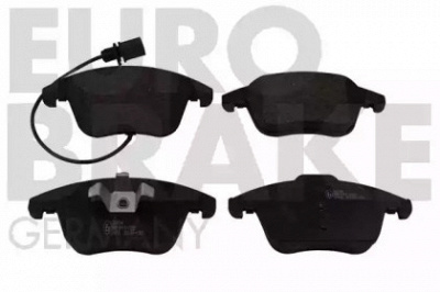 EUROBRAKE 5502224794 -  Комплект тормозных колодок, дисковый тормоз