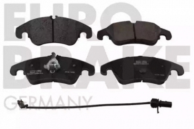 EUROBRAKE 5502224797 -  Комплект тормозных колодок, дисковый тормоз