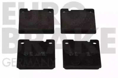 EUROBRAKE 5502224813 -  Комплект тормозных колодок, дисковый тормоз