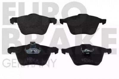 EUROBRAKE 5502224823 -  Комплект тормозных колодок, дисковый тормоз