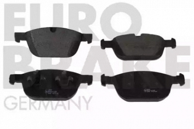 EUROBRAKE 5502224827 -  Комплект тормозных колодок, дисковый тормоз