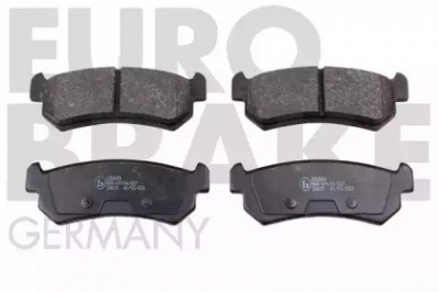 EUROBRAKE 5502225009 -  Комплект тормозных колодок, дисковый тормоз