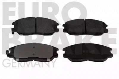 EUROBRAKE 5502225012 -  Комплект тормозных колодок, дисковый тормоз