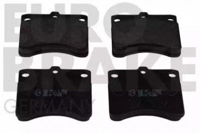 EUROBRAKE 5502225107 -  Комплект тормозных колодок, дисковый тормоз