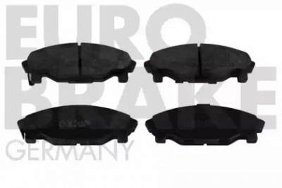 EUROBRAKE 5502225109 -  Комплект тормозных колодок, дисковый тормоз