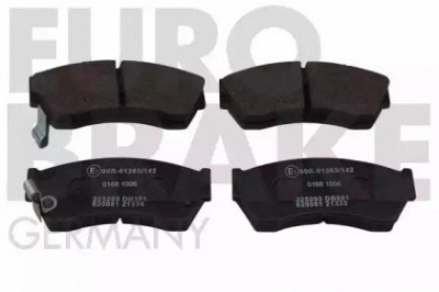 EUROBRAKE 5502225203 -  Комплект тормозных колодок, дисковый тормоз