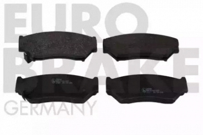 EUROBRAKE 5502225208 -  Комплект тормозных колодок, дисковый тормоз