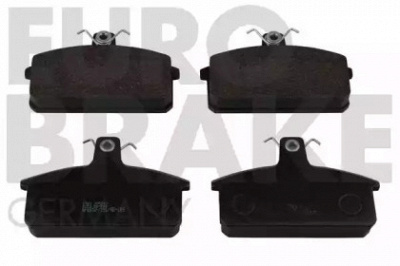 EUROBRAKE 5502225212 -  Комплект тормозных колодок, дисковый тормоз