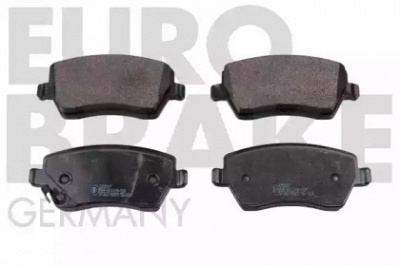 EUROBRAKE 5502225217 -  Комплект тормозных колодок, дисковый тормоз