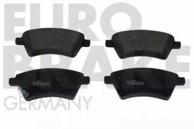 EUROBRAKE 5502225218 -  Комплект тормозных колодок, дисковый тормоз