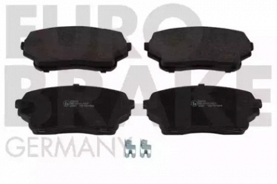 EUROBRAKE 5502225219 -  Комплект тормозных колодок, дисковый тормоз