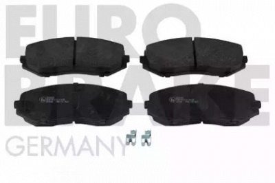 EUROBRAKE 5502225220 -  Комплект тормозных колодок, дисковый тормоз