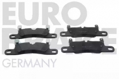 EUROBRAKE 5502225611 -  Комплект тормозных колодок, дисковый тормоз