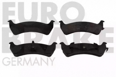 EUROBRAKE 5502229312 -  Комплект тормозных колодок, дисковый тормоз