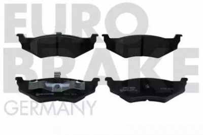 EUROBRAKE 5502229317 -  Комплект тормозных колодок, дисковый тормоз