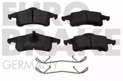 EUROBRAKE 5502229323 -  Комплект тормозных колодок, дисковый тормоз