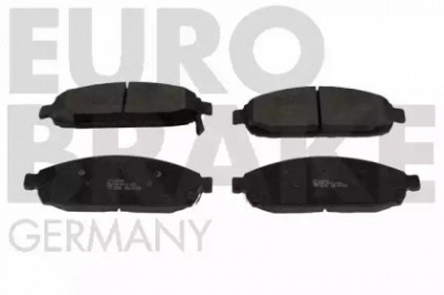 EUROBRAKE 5502229328 -  Комплект тормозных колодок, дисковый тормоз