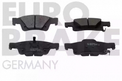 EUROBRAKE 5502229329 -  Комплект тормозных колодок, дисковый тормоз