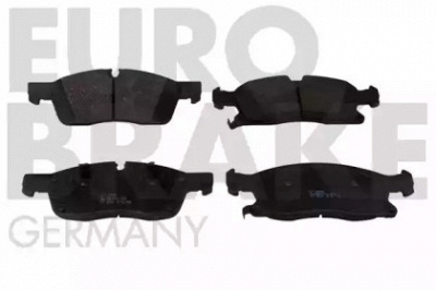 EUROBRAKE 5502229330 -  Комплект тормозных колодок, дисковый тормоз