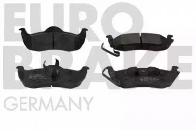 EUROBRAKE 5502229334 -  Комплект тормозных колодок, дисковый тормоз